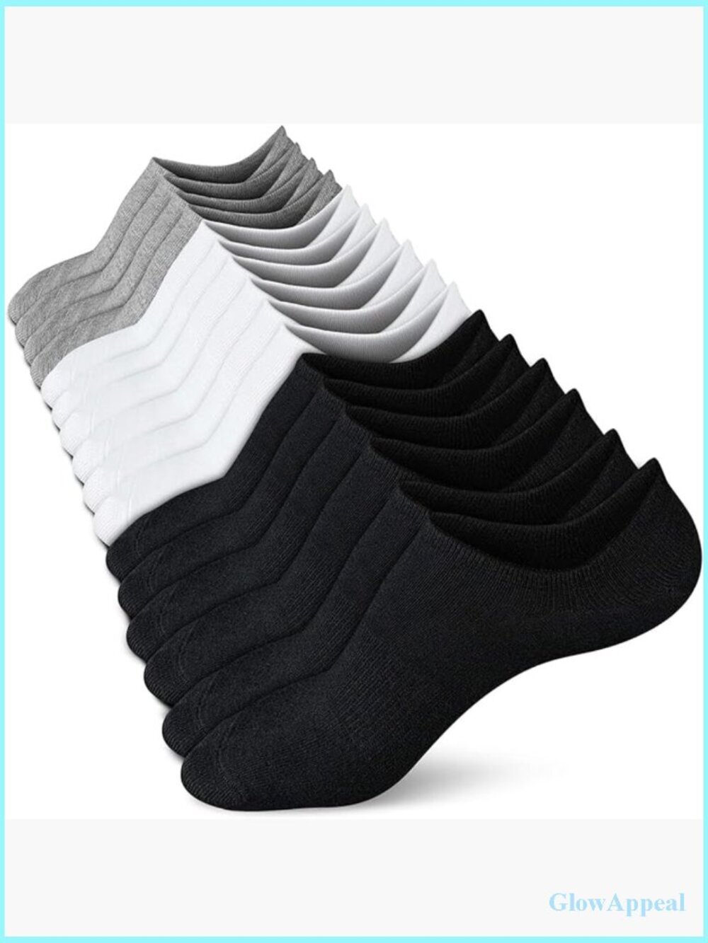 No Show Socks Women Low Cut Non Slip 4/8 Pairs